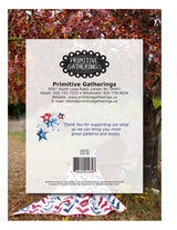 Back of the American Gatherings III Quilt Pattern by Primitive Gatherings