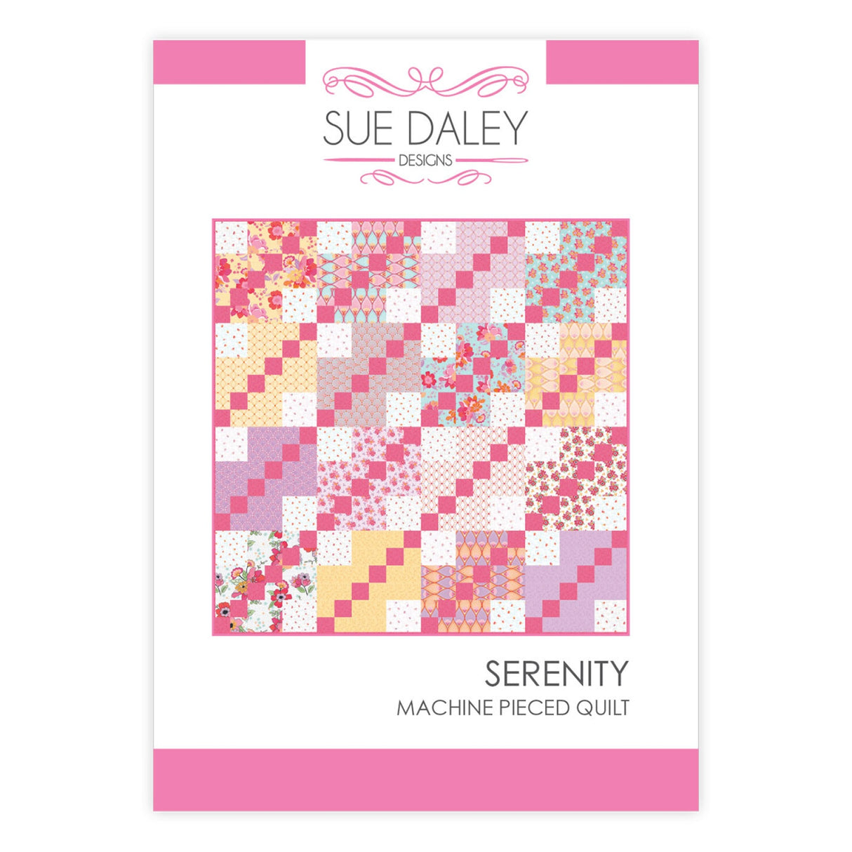 Serenity Quilt Pattern by Sue Daley Designs