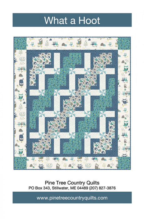 What a Hoot Quilt Pattern by Pine Tree Country Quilts