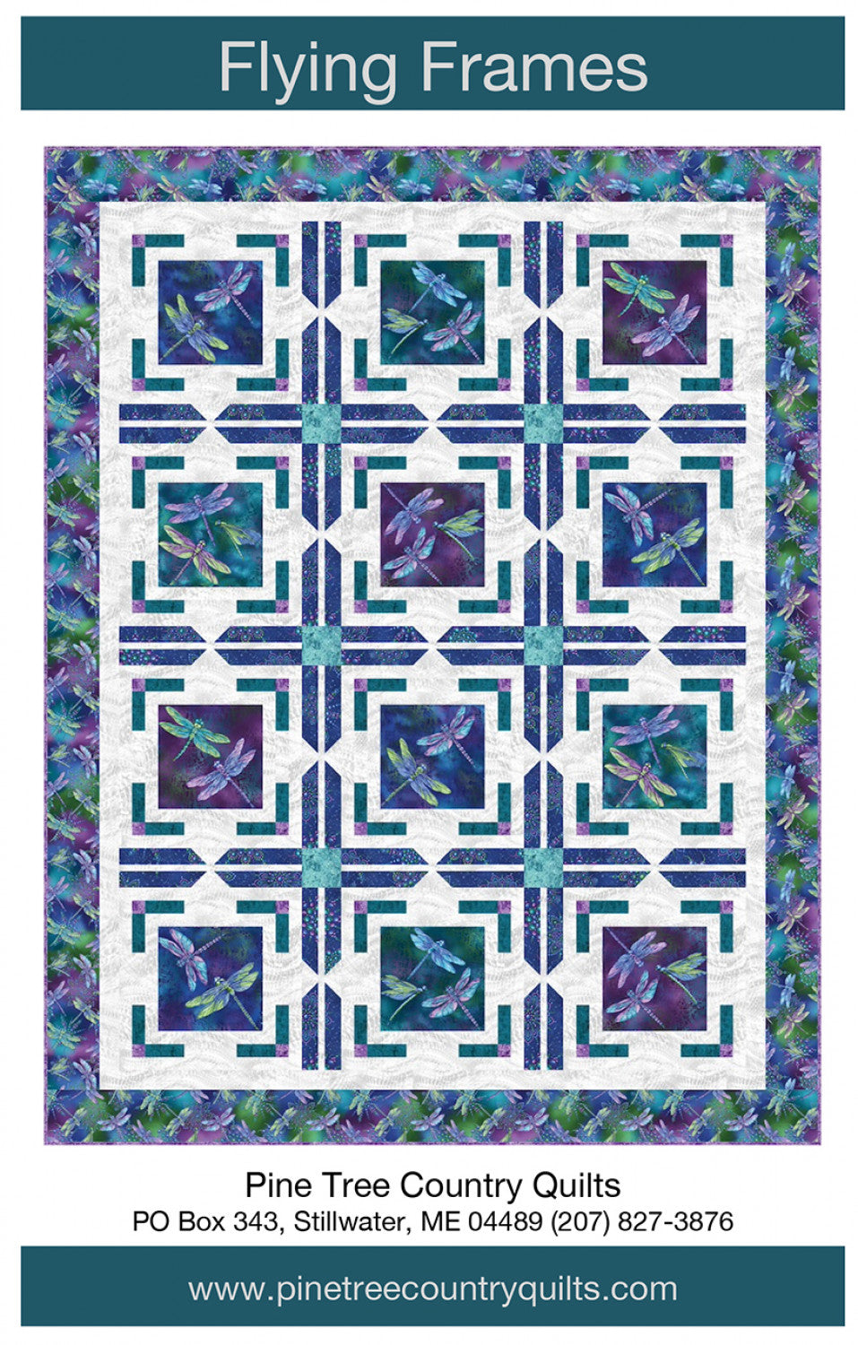 Flying Frames Quilt Pattern by Pine Tree Country Quilts