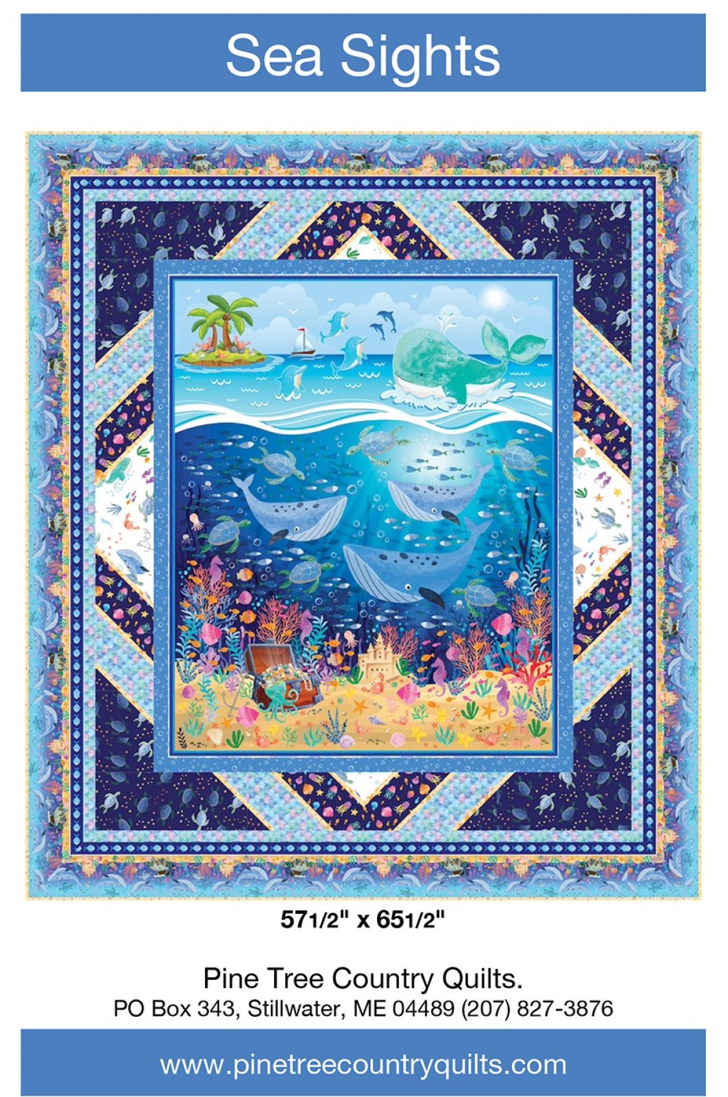 Sea Sights Quilt Pattern by Pine Tree Country Quilts