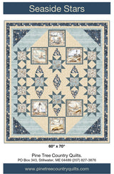 Seaside Stars Quilt Pattern by Pine Tree Country Quilts
