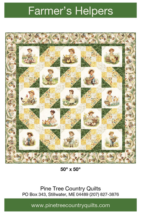 Farmer’s Helpers Quilt Pattern by Pine Tree Country Quilts