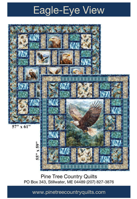 Eagle-Eye View Quilt Pattern by Pine Tree Country Quilts