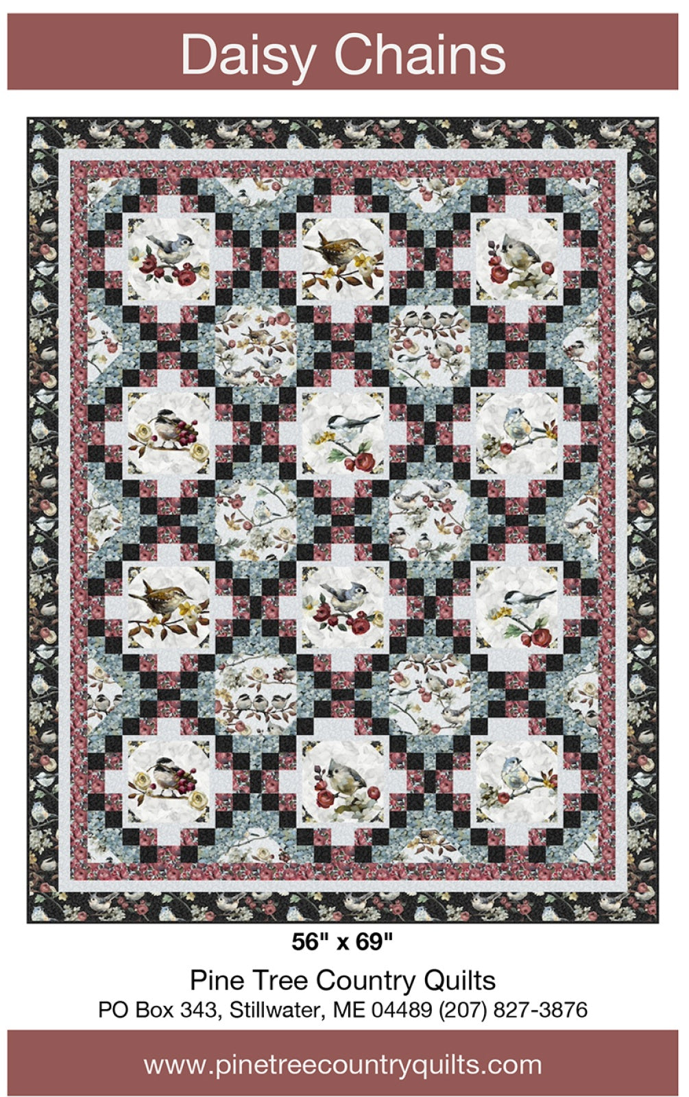 Daisy Chains Quilt Pattern by Pine Tree Country Quilts
