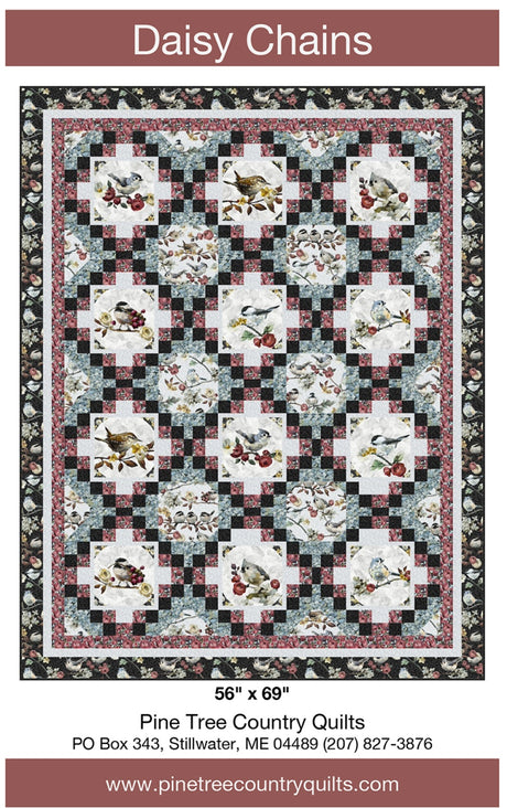 Daisy Chains Quilt Pattern by Pine Tree Country Quilts