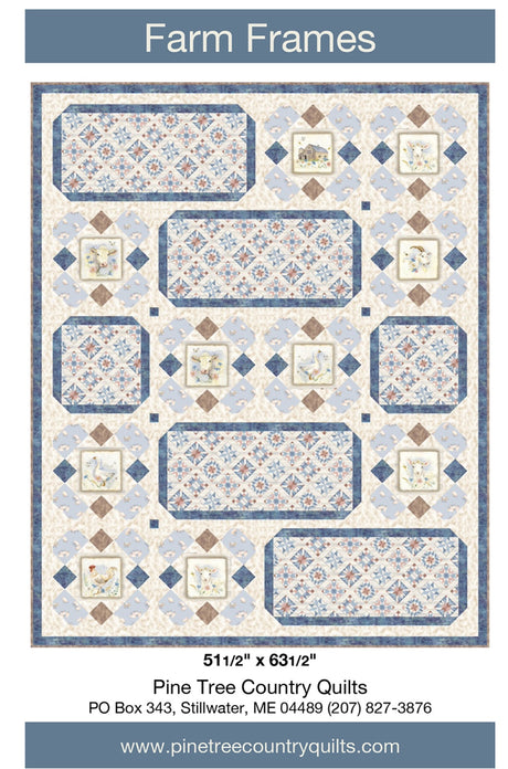 Farm Frames Quilt Pattern by Pine Tree Country Quilts