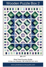 Wooden Puzzle Box 2 Quilt Pattern by Pine Tree Country Quilts