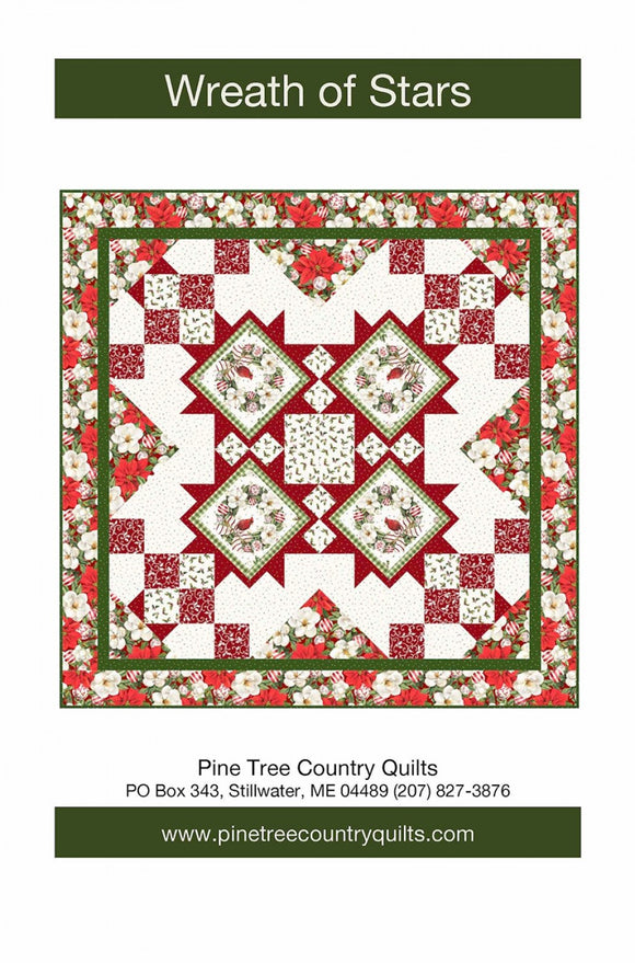 Wreath of Stars Quilt Pattern by Pine Tree Country Quilts