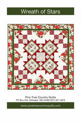 Wreath of Stars Downloadable Pattern - Pine Tree Country Quilts