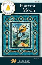 Harvest Moon Quilt Pattern - Needle In A Hayes Stack - 64" x 72"