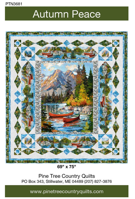 Autumn Peace Quilt Pattern by Pine Tree Country Quilts