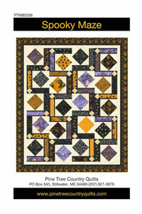 Spooky Maze Quilt Pattern by Pine Tree Country Quilts