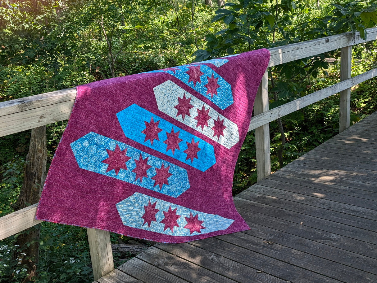 Longboats Downloadable Pattern by Canuck Quilter Designs