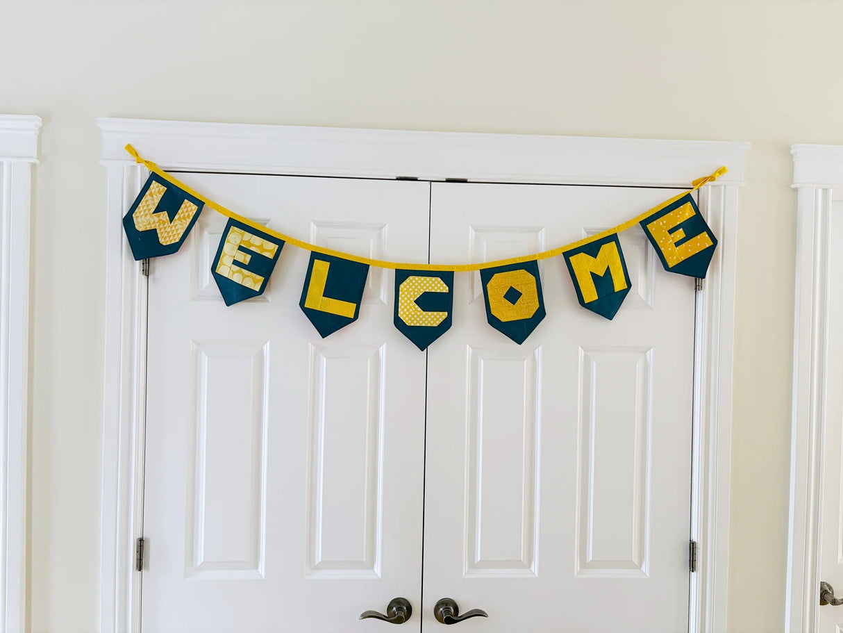 Party Bunting Downloadable Pattern by Penny Spool Quilts Pattern