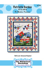 Patriotic Garden Quilt Pattern by Whimsical Workshop
