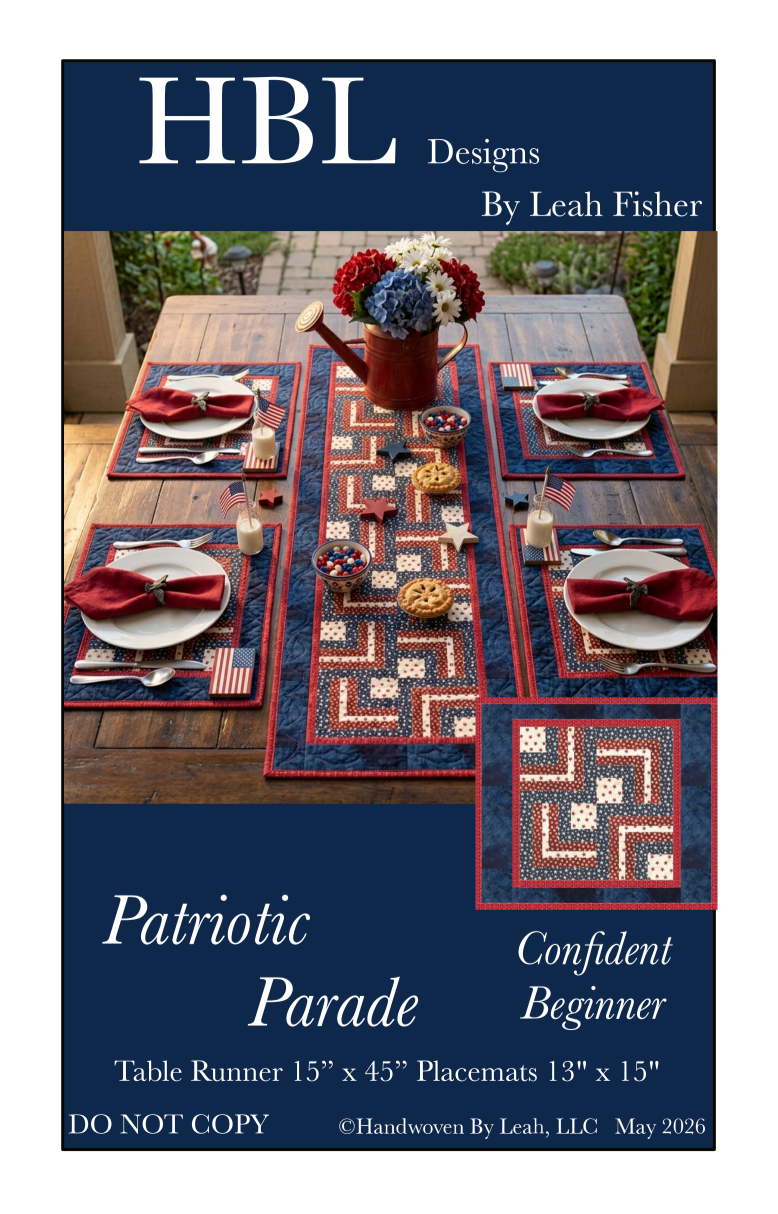 Patriotic Parade Downloadable Pattern by Handwoven By Leah