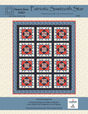 Patriotic Sawtooth Star Downloadable Pattern by Memory Bard Studio