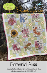 Perennial Bliss Downloadable Pattern by Sweet Janes Quilting and Design