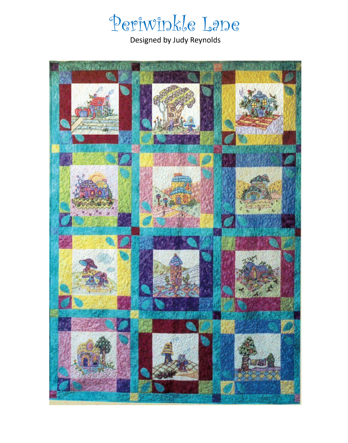 Periwinkle Lane Downloadable Pattern by Black Cat Creations