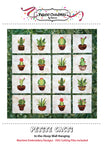 Petite Cacti Wall Hanging Downloadable Pattern by Fabric Confetti