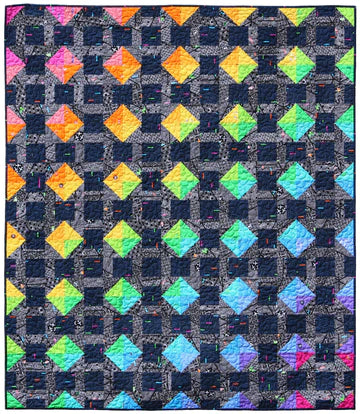 Petrichor Quilt Pattern by Flying Parrot Quilts