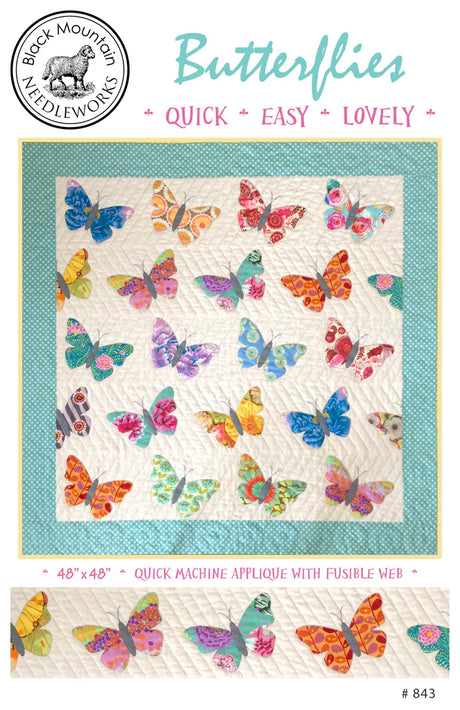 Butterflies Downloadable Pattern by Black Mountain Needleworks