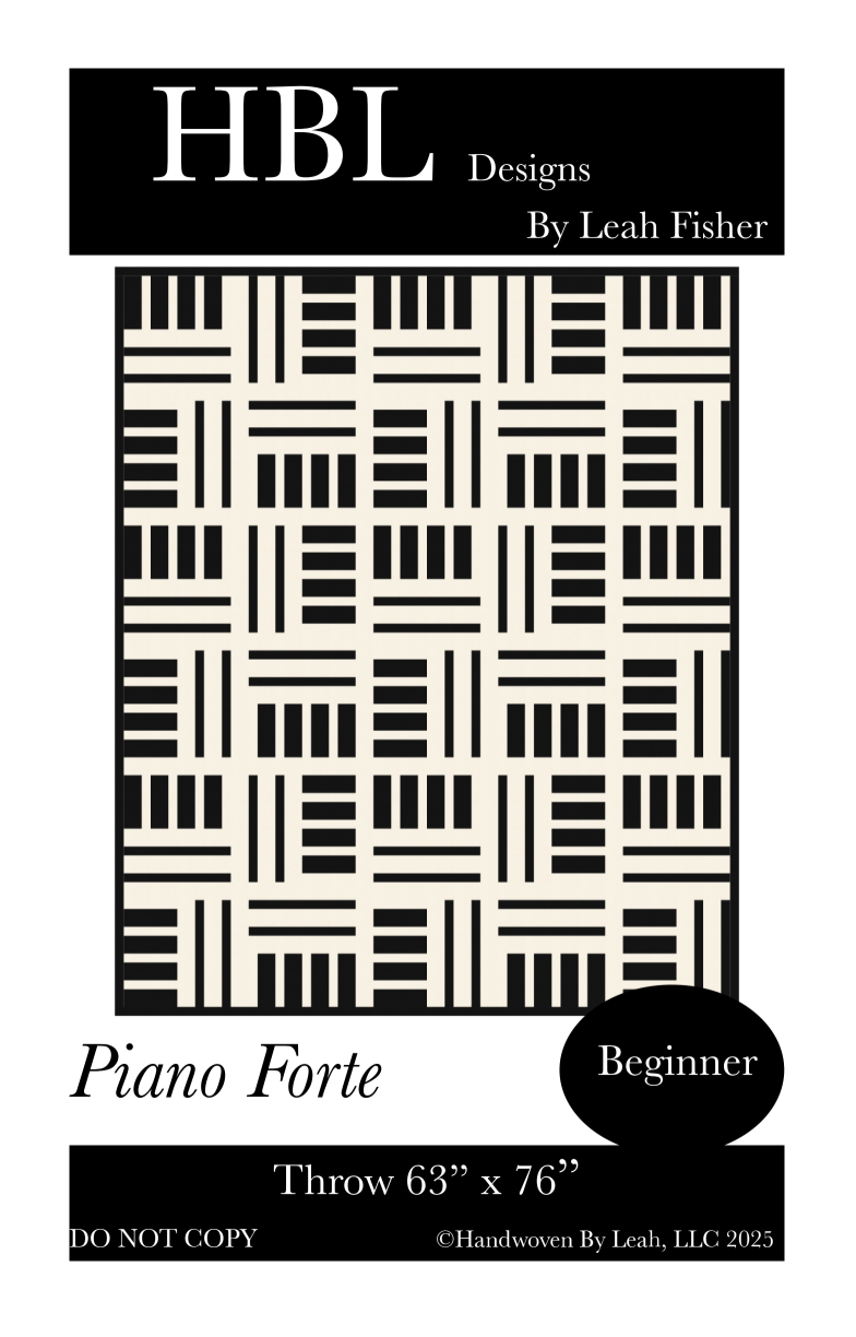 Piano Forte Downloadable Pattern by Handwoven By Leah