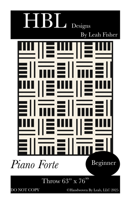 Piano Forte Downloadable Pattern by Handwoven By Leah