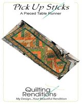 Pick Up Sticks Downloadable Pattern by Quilting Renditions