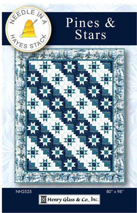 Pines & Stars Downloadable Pattern By Needle In A Hayes Stack