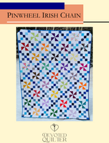 Pinwheel Irish Chain Downloadable Pattern by Devoted Quilter