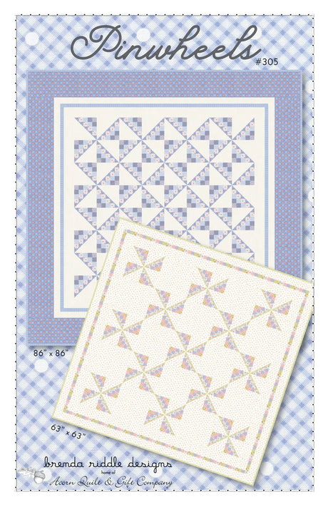 Pinwheels Quilt Pattern by Brenda Riddle Designs