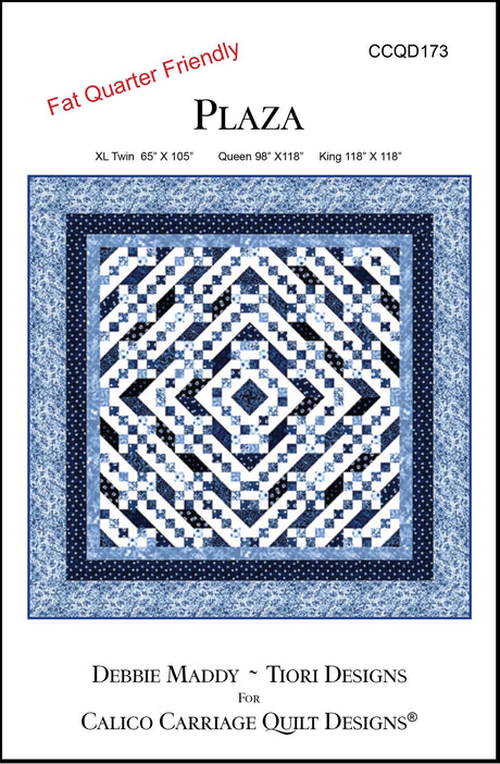 Plaza Quilt Pattern by Calico Carriage