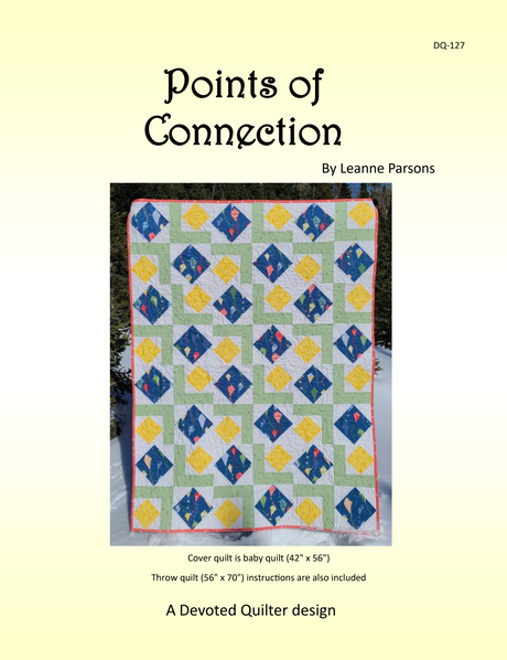Points of Connection Downloadable Pattern by Devoted Quilter
