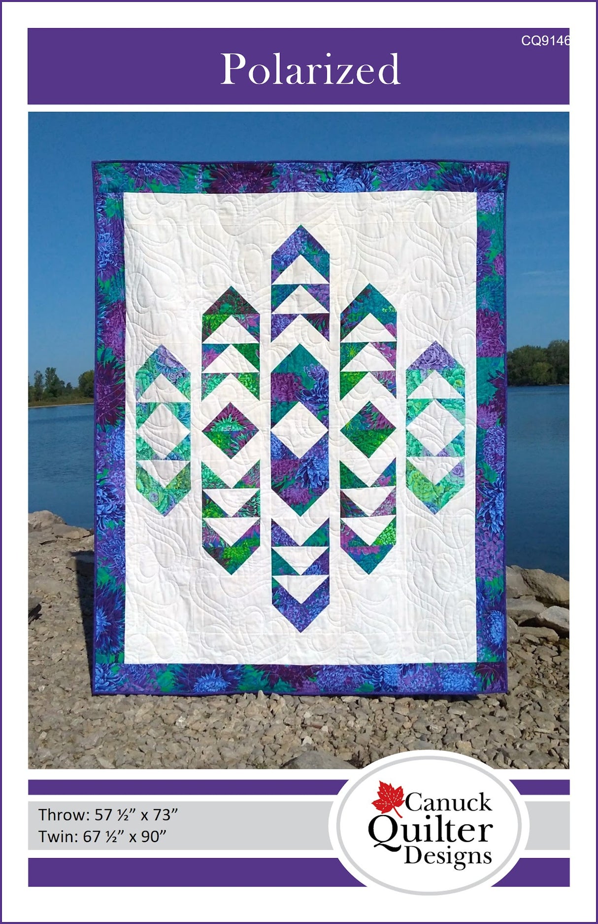 Polarized Quilt Pattern by Canuck Quilter Designs