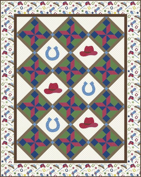 Pony Club Downloadable Pattern by Upper Canada Quiltworks