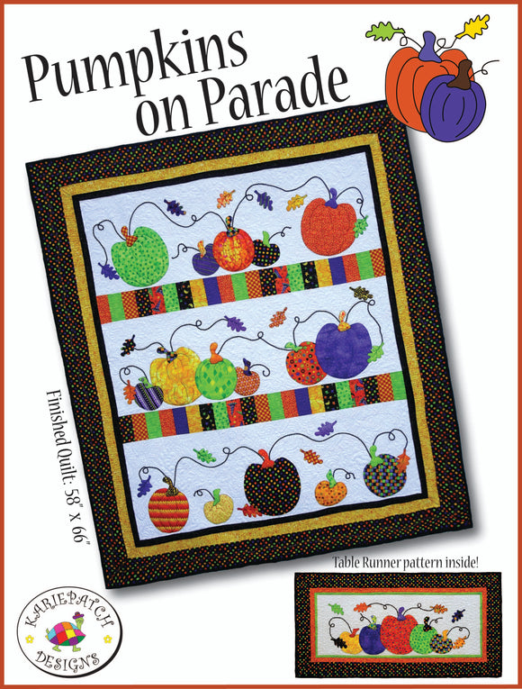 Pumpkins on Parade Downloadable Pattern by Karie Patch Designs