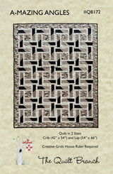 A-Mazing Angles Quilt Pattern by Quilt Branch