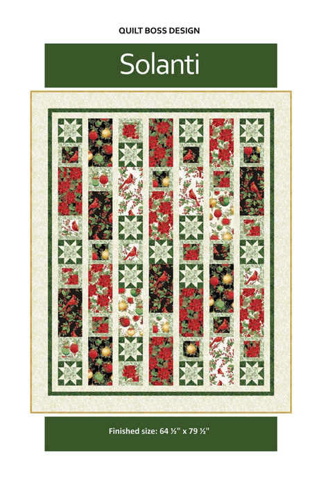 Solanti Quilt Pattern by Quilt Boss Design