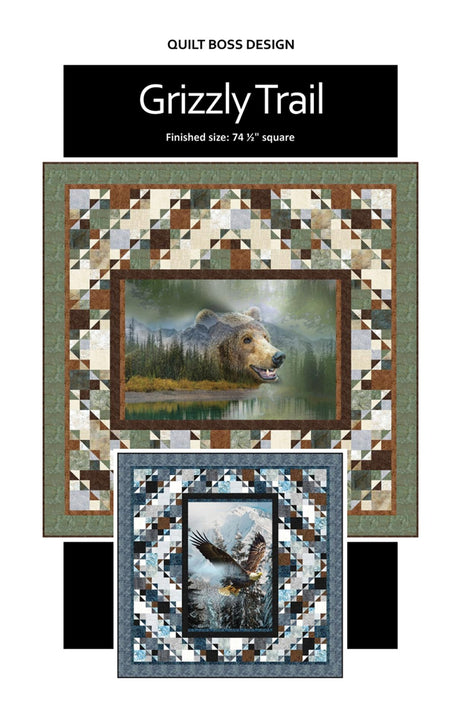 Grizzly Trail Quilt Pattern by Quilt Boss Design