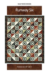 Runway Six Quilt Pattern by Quilt Boss Design