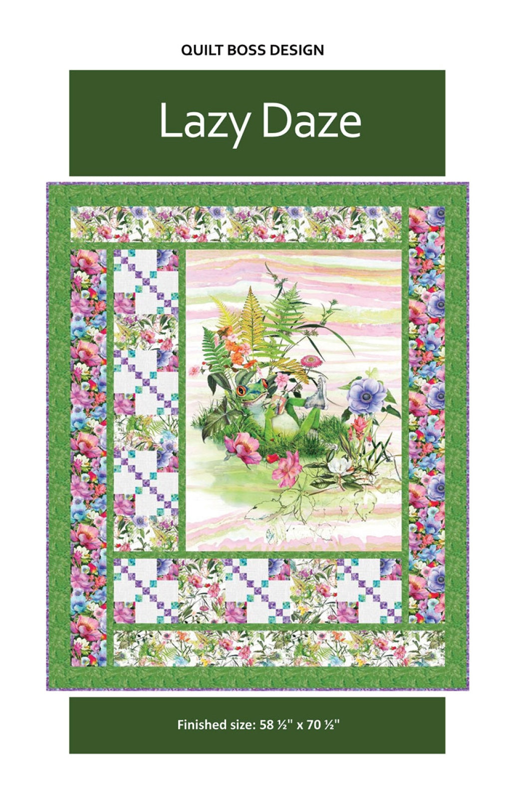 Lazy Daze Quilt Pattern by Quilt Boss Design