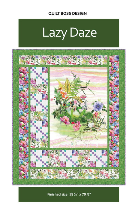 Lazy Daze Quilt Pattern by Quilt Boss Design