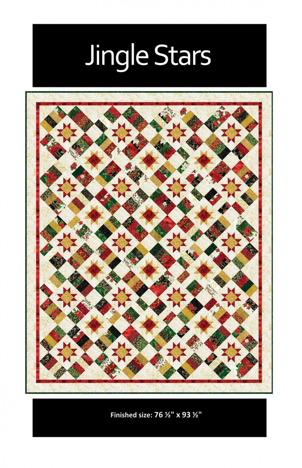 Jingle Stars Quilt Pattern by Quilt Boss Design