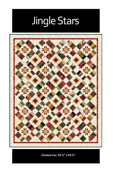 Jingle Stars Quilt Pattern by Quilt Boss Design