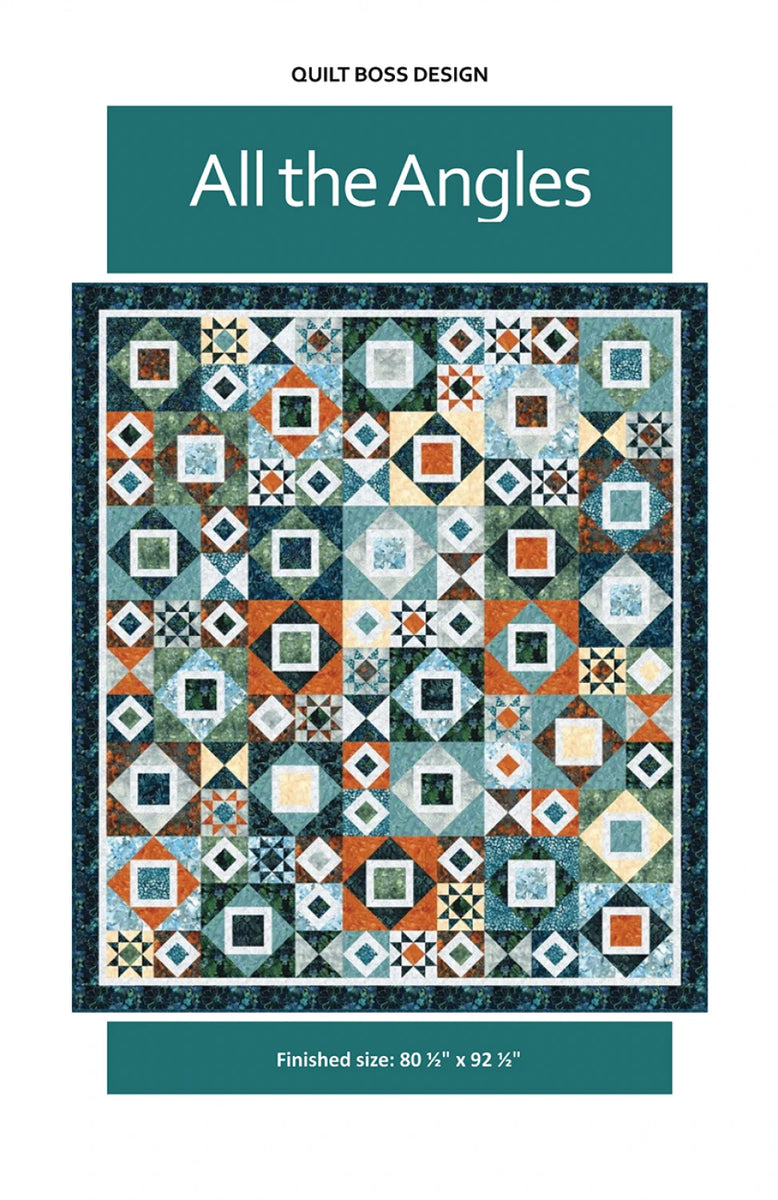 All the Angles Quilt Pattern – Quilting Books Patterns and Notions