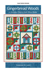 Gingerbread Woods in Holiday Charm Quilt Pattern by Quilt Boss Design