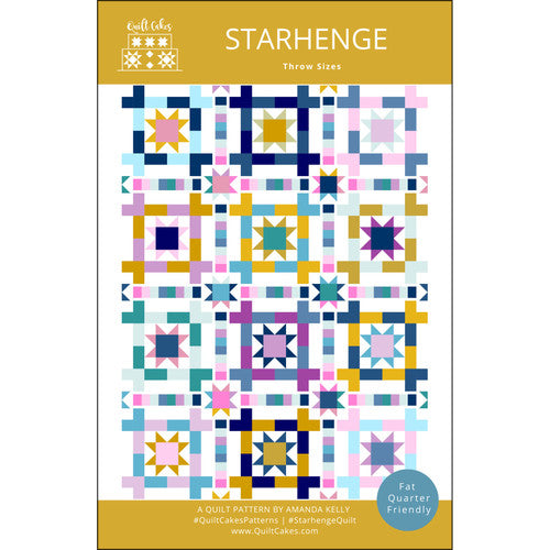 Starhenge quilt pattern by Quilt Cakes
