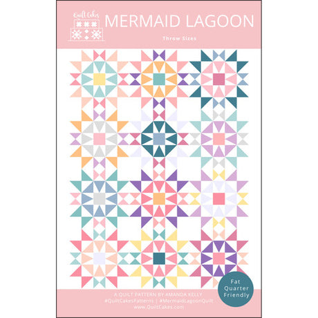 Mermaid Lagoon quilt pattern by Quilt Cakes